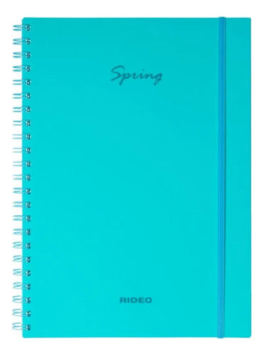 Rideo Spring A4 120 Sheets Ruled Notebook 3