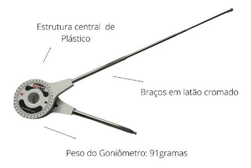 Goniômetro Profissional Extensível Gonnext 1