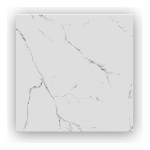 Vite Porcelanato Vite Bianco Apuano Pulido 60x60 Simil Marmol 0