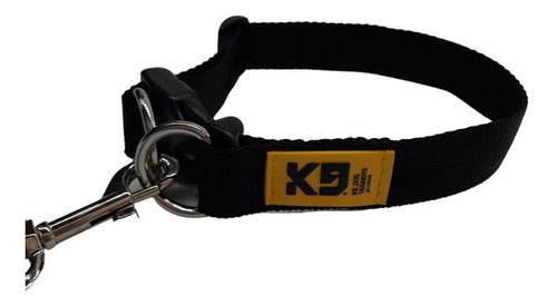 Adjustable K9 Dog Trainers Collar + 5M Leash Set for Dogs 68