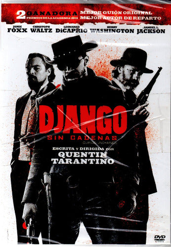 Quentin Tarantino's Masterpiece: Django Unchained DVD - Original and Sealed - Django Sin Cadenas - Dvd Nuevo Original Cerrado - Mcbmi
