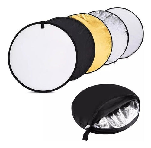 Shoot Reflector Disco 5 En 1 Plegable De 110cm Fotografia 1