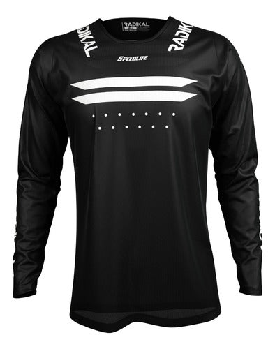 Radikal Jersey Race Negro - Motocross / ATV 0