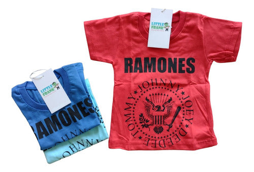 Baby Rock Band Set - Pink Floyd Ramones T-shirt and Pants 5