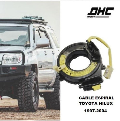 Cinta Espiral Airgbag Toyota Land Cruiser 1999 N°84306-12070 1