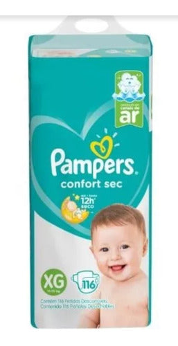 Pampers Comfort Sec Diapers Genderless Size M G XL 0