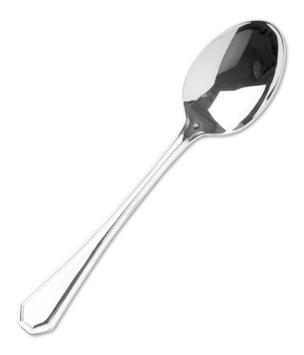 Volf Carat Pack of 6 Coffee Spoons Stainless Steel 0