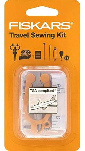 Fiskars Travel Sewing Kit - 27-Piece Sewing Set with Case 0