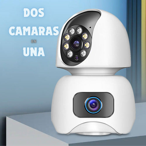 West IWC-05 WiFi Indoor Security Camera Dual Lens Total Vision 2MP 1