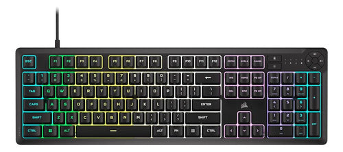 Corsair K55 Core Rgb Membrana Teclado Para Juegos Con Cable 0