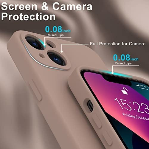 Funda Para iPhone 13 Protección Cámara + Protector Pantalla 4