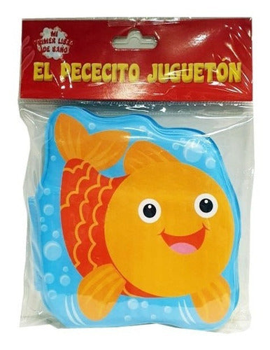 Libro Mi Primer Libro De Baño Pececito Jugueton 0