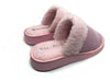 Sky Blue Women's Winter Sheepskin Slipper Skyblue Size 35 to 40 Model 9005 13