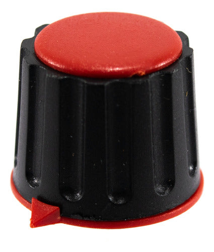 ELUMILED 5 Potentiometer Knobs 23x20mm for 6mm Splined Shaft Red 0