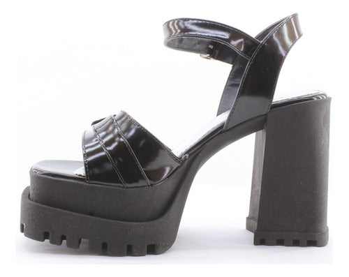 Ozara High Platform Sandals for Women with Buckles 879 Czapa 2