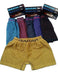 Barak Pack of 4 Men's Seamless Striped Boxer Shorts - Cotton 0