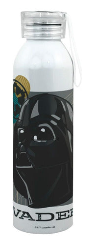 Único Botella Cantimplora Aluminio Único, Vader Star Wars, 650ml 0