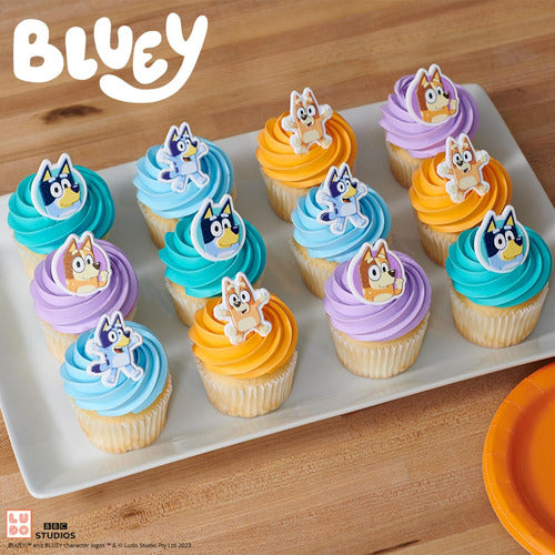 Decopac Bluey Cupcake Decoration Rings, 24 Units 7