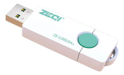 Zeqi Pendrive 64gb High-speed Usb 3.0 Model: Ze-u300 64gb 0