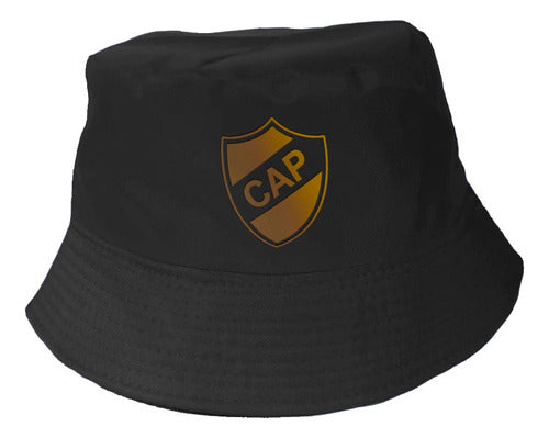 Platense Piluso Hat with Golden Shield - El Calamar Football 0