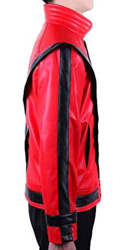 Mjb2c Michael Jackson Thriller Leather Jacket Costume 1