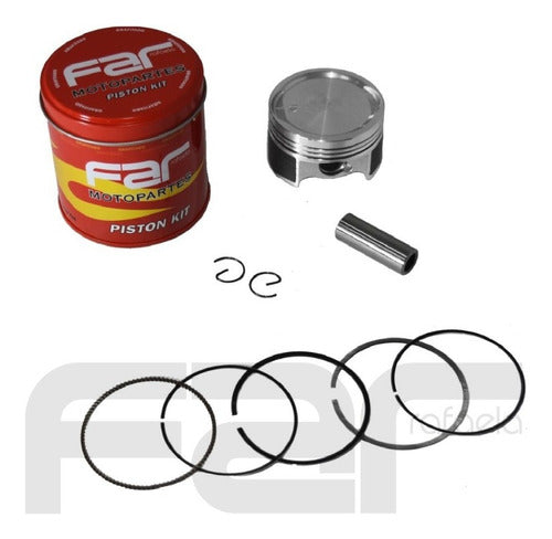 Far Kit Piston Dakar CG 200 63.5 Mm Perno 15 Mm 1