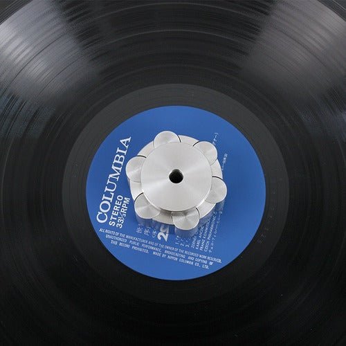 Vinyl Addicted Aluminum Record Clamp 507g with 7" Adapter - Record  Clamp   Abrazadera  Aluminio 507 Incl Adap 7