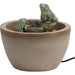 Foreside Home And Garden Multicolor Ceramic Frog Fuente De A 4