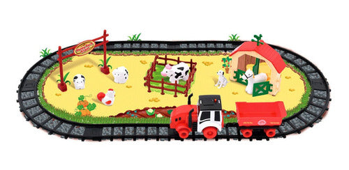 Happy Farm Train with Sound and Movement Set 1
