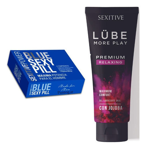 Sexitive Gel Intimo Lubricante Sexitive 130ml + Blue Sexy Pill Regalo 0