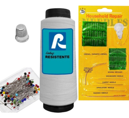 Kit Costura Para Reparos De Emergência 0