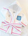 Newborn Hooded Bathrobe Racing Club 5