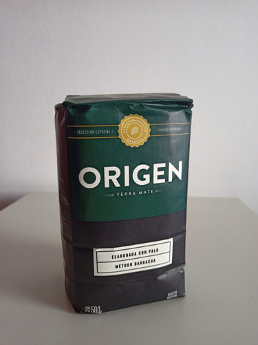 Origen Yerba Mate Barbacuá 2kg - X1 Pack 2