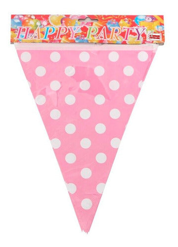 IMP Colorful Polka Dot Banner 30 Cm Birthday - Cc 0