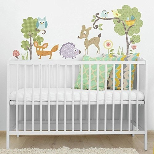 RoomMates RMK1398SCS Woodland Animals Peel - Wall Stickers 0