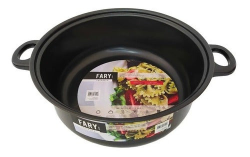 Fary Home Cooking Pot Set 12pcs - Non-Stick Carbon Steel 4