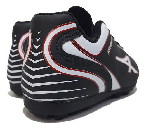 Athix Kids Boots - Power Full Tf Black-Red 9