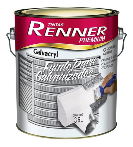 Fondo Para Galvanizado Renner Galvacryl 3.6lt 0