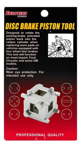 Electroimporta Cubo Regulador Pistón Cáliper Freno Autos 1