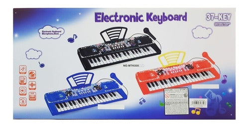 Electronic Keyboard with Microphone 37 Keys MTK008 9 5
