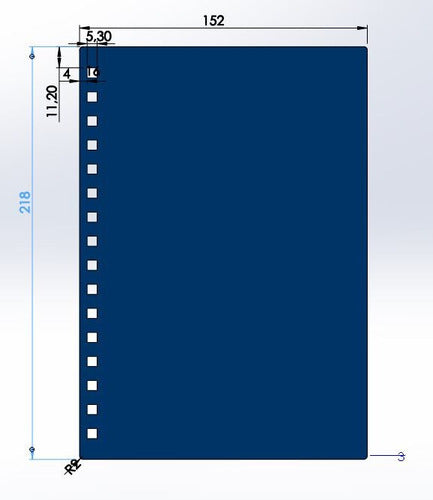 Silicone Mold for A5 Simple Notebook Cover for Binding with Resin - Molde Silicona Tapa A5 Simple Para Anillado Cuaderno Resina