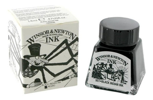 Drawing Inks Black Indian Ink Winsor Newton 14ml 0