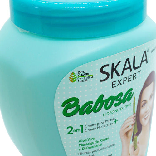 Skala Kit Babosa Aloe Vera Máscara + Shampoo Enjuague 3c 4