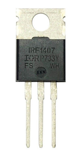 2 Pçs - Transistor Irf1407 - Irf 1407 - 75v 130amp - Canal N 0