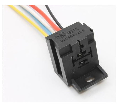 Autopartes CA Ficha 5 Vias Encastrable Mini Relay Con Soporte Ca 0