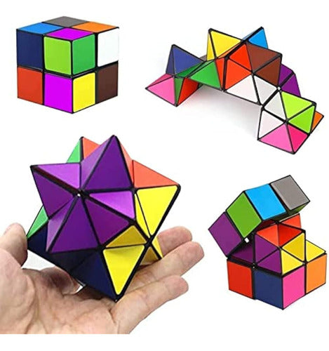 Shonco - Cubo Mágico De Estrella, Cubo Infinito 2 0