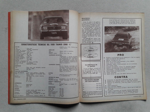 Revista Corsa N° 586 Año 1977 - Road Test Ford Taunus 2000 L 3