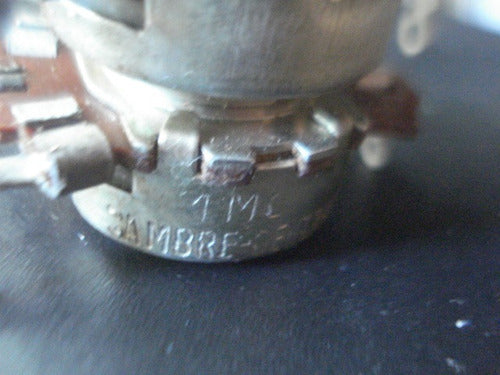 Cambre 1MG Logarithmic Potentiometer St with Derivation 3