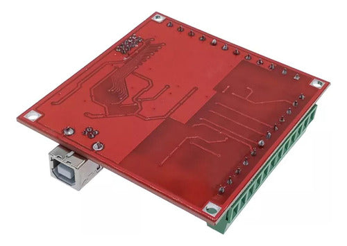 Placa Interface Cnc Usb Bitsensor 100khz 3