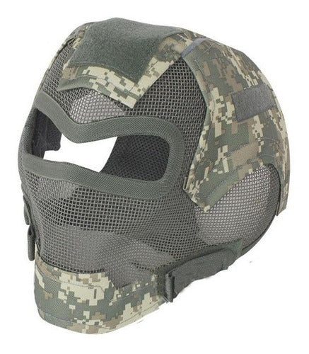 Aventureros Mascarilla Proteccion Cubre Rostro Airsoft Paintball 2